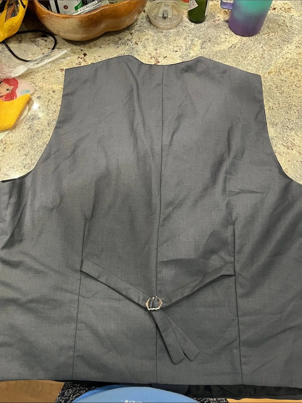 Men's Classic Charcoal Dress Vest